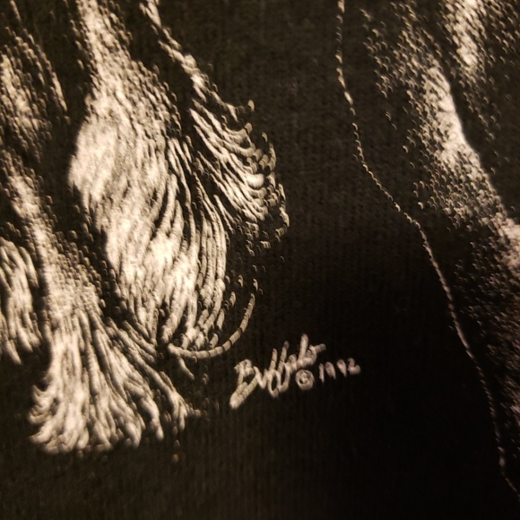 Vtg BUFFALO t-shirt clydesdales stampede - Picture 3 of 8